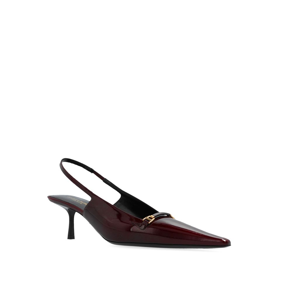 Escarpins à bride arrière en cuir « Carine » de Saint Laurent