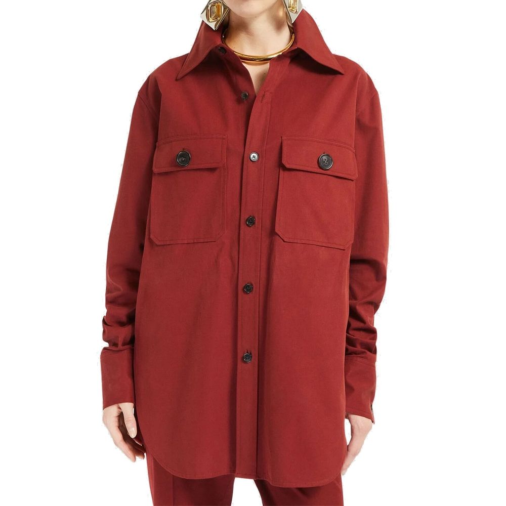 Chemise en coton Saint Laurent