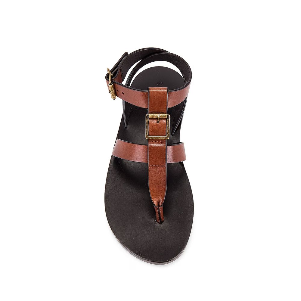 Sandales en cuir Hardy de Saint Laurent
