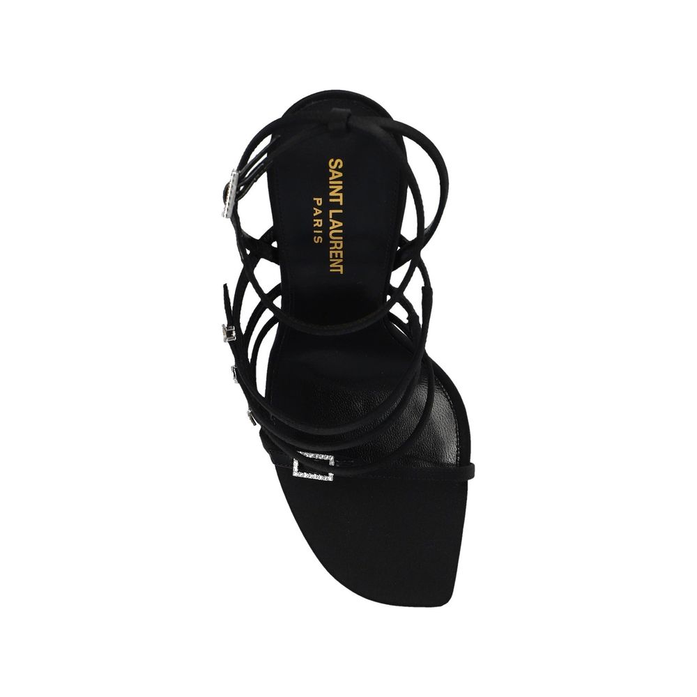 Sandales Jerry Satin de Saint Laurent