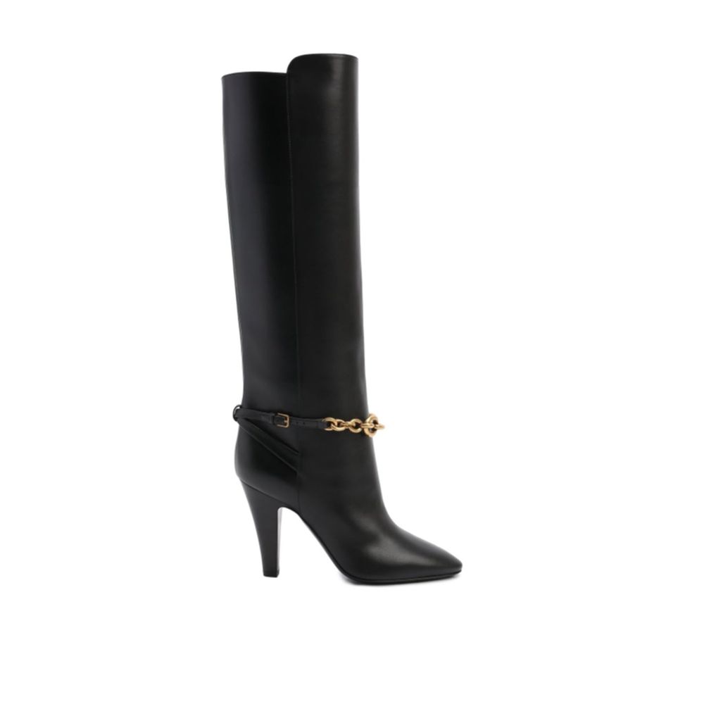 Bottes en cuir Saint Laurent
