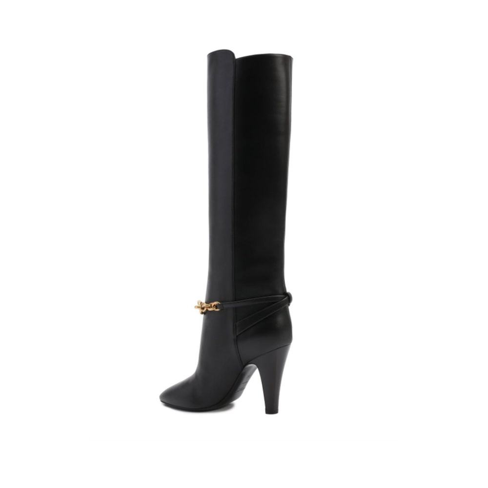 Bottes en cuir Saint Laurent