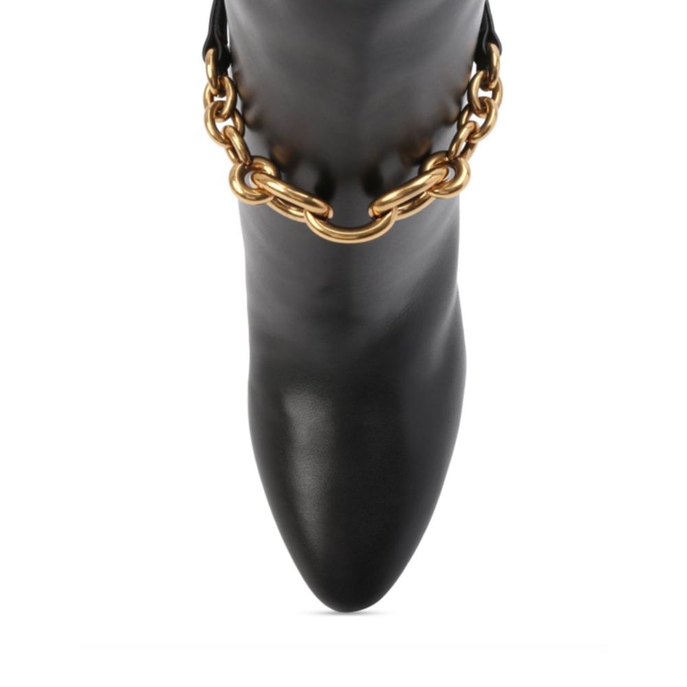 Bottes en cuir Saint Laurent