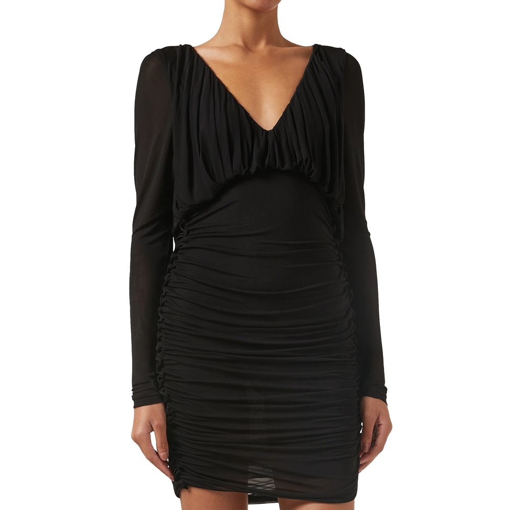 Robe mini drapée Saint Laurent