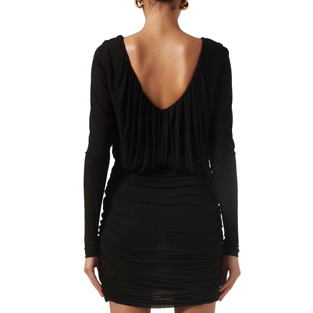 Robe mini drapée Saint Laurent