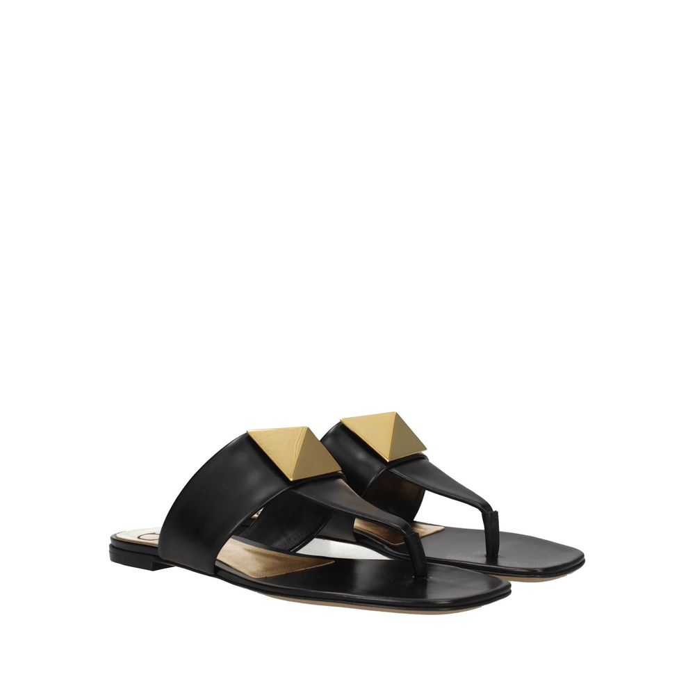 Sandales à lanières en cuir One Stud de Valentino Garavani