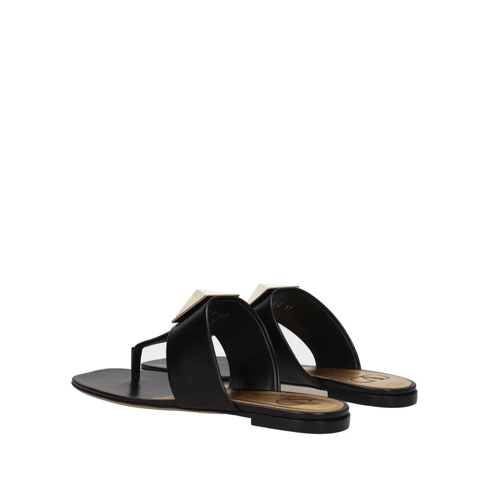 Sandales à lanières en cuir One Stud de Valentino Garavani