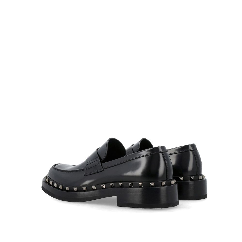 Sandales en cuir Rockstud 35 mm de Valentino Garavani