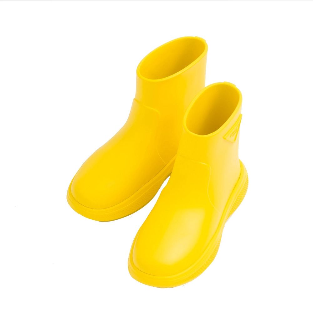 Bottes en caoutchouc avec logo Prada