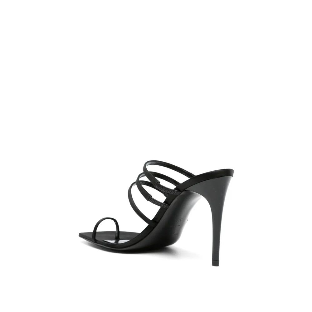 Sandales en satin Jerry 95 de Saint Laurent