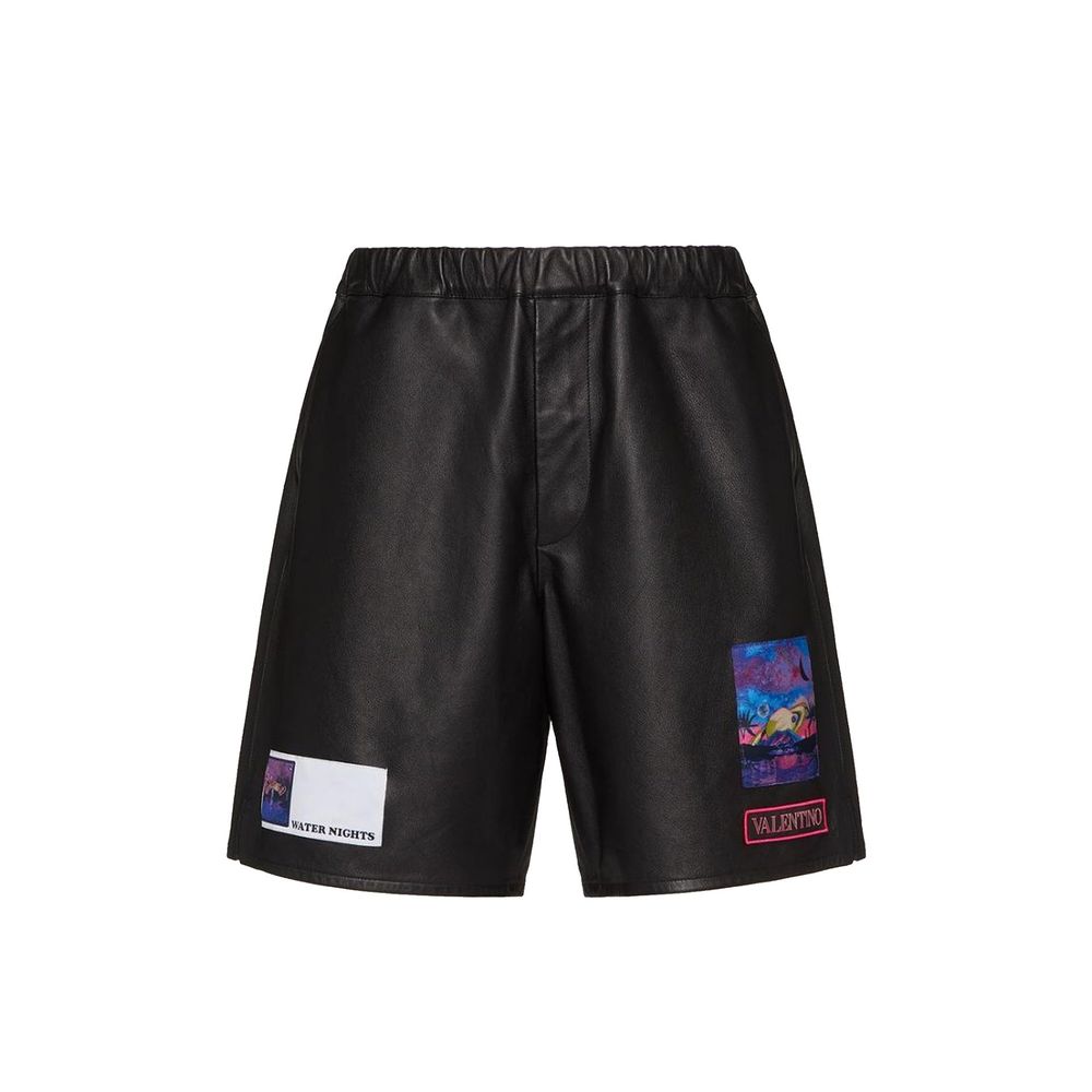 Short en cuir Valentino