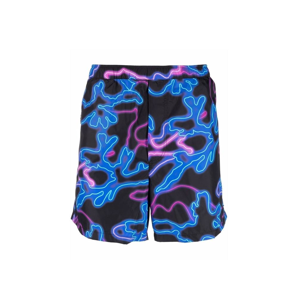 Short de bain à imprimé néon Valentino