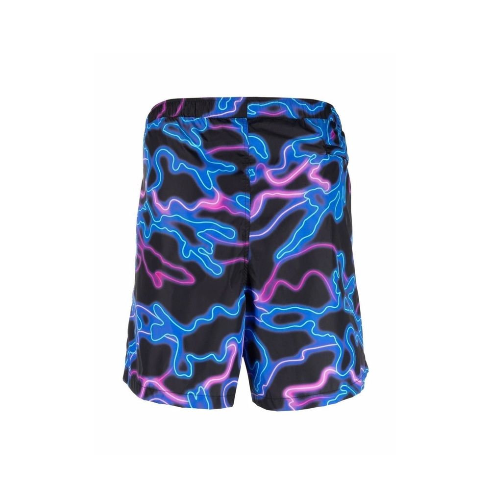 Short de bain à imprimé néon Valentino