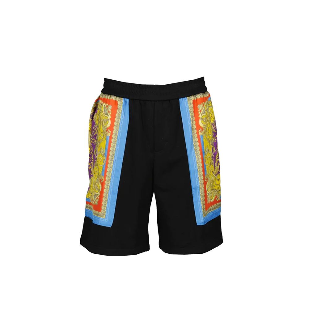 Short Versace Barocco Goddess Night à imprimé