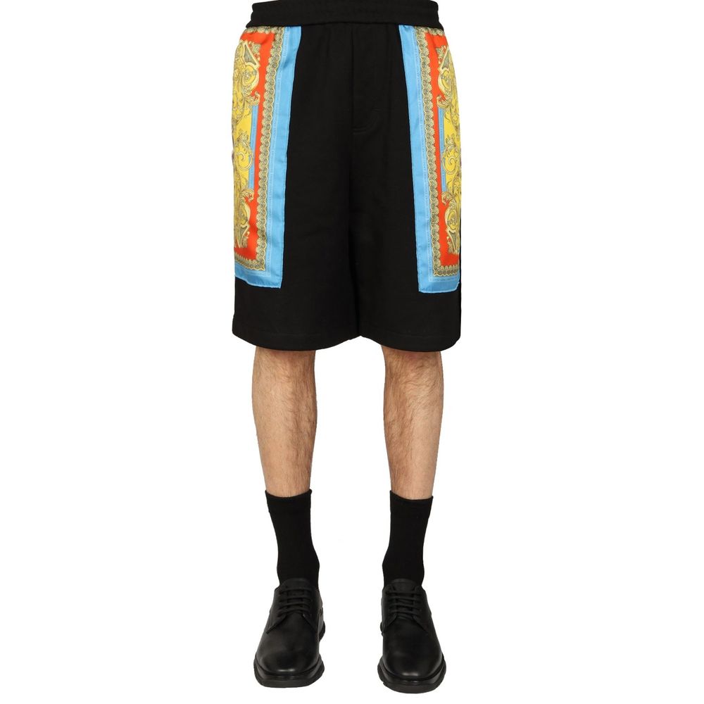Short Versace Barocco Goddess Night à imprimé