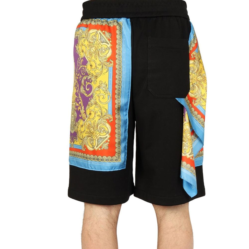 Short Versace Barocco Goddess Night à imprimé