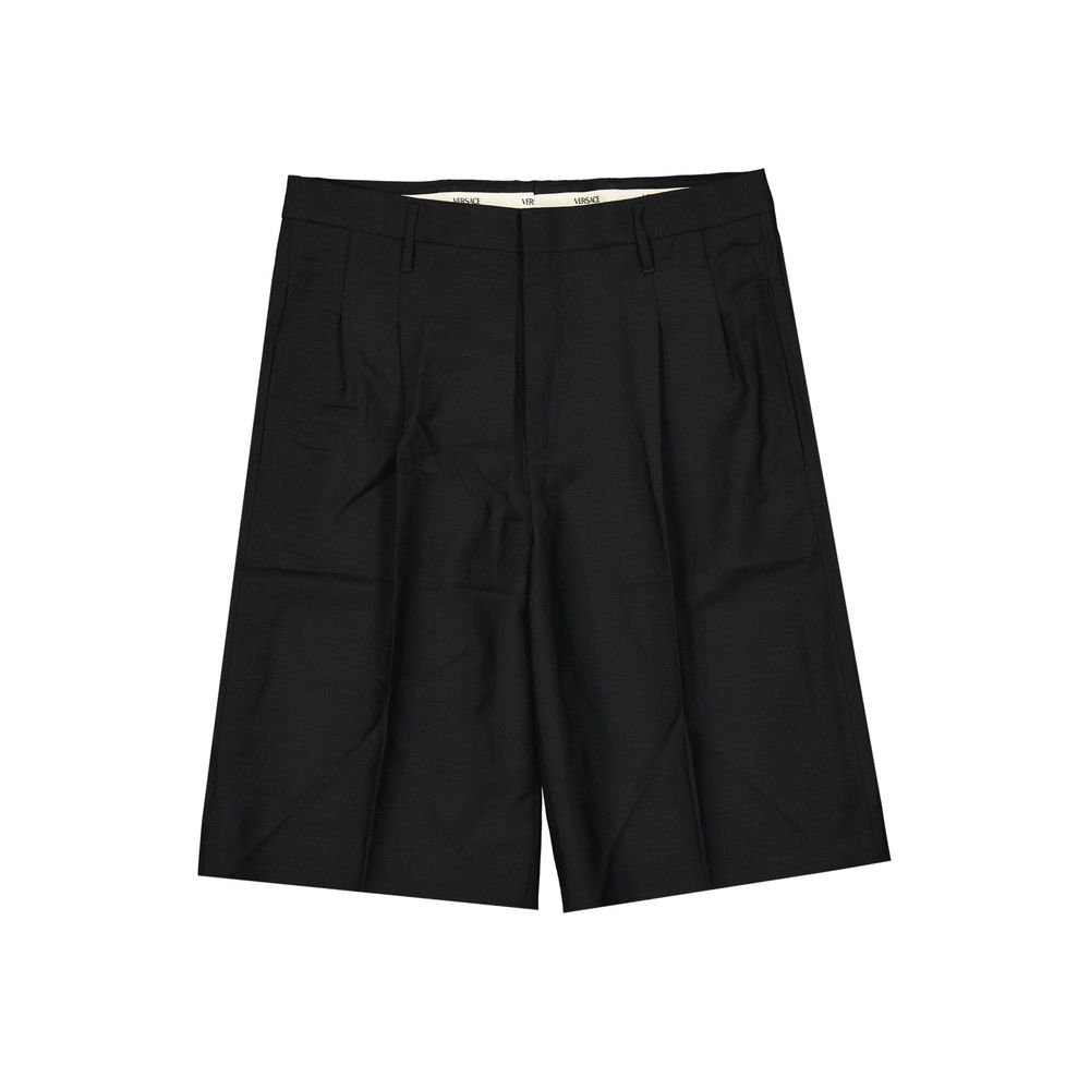 Short classique en laine Versace