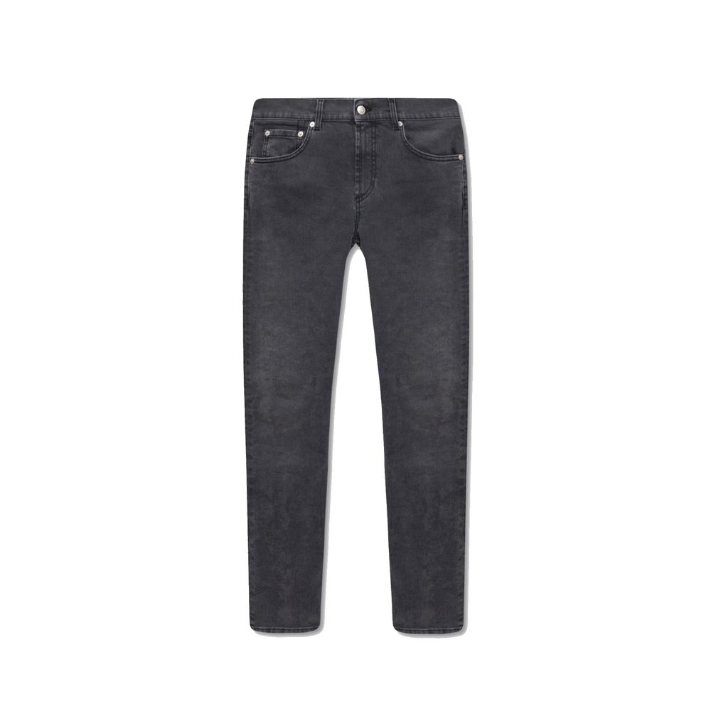 Jean en denim de coton Alexander McQueen