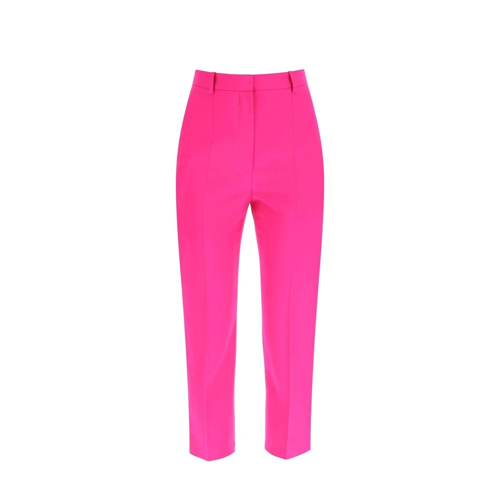 Pantalon classique en laine Alexander McQueen
