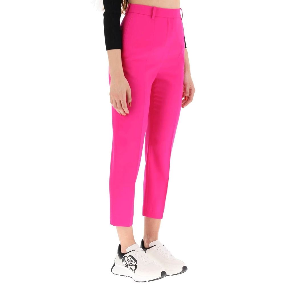 Pantalon classique en laine Alexander McQueen