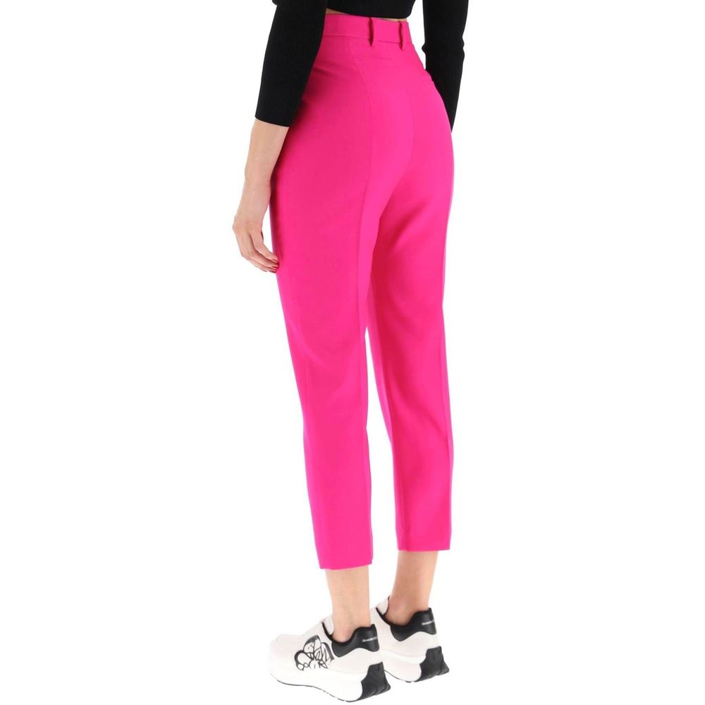 Pantalon classique en laine Alexander McQueen