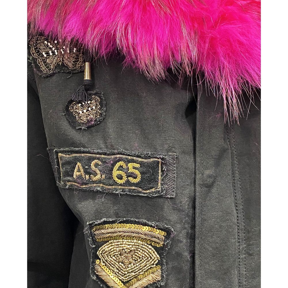 Parka en toile AS65 ornée