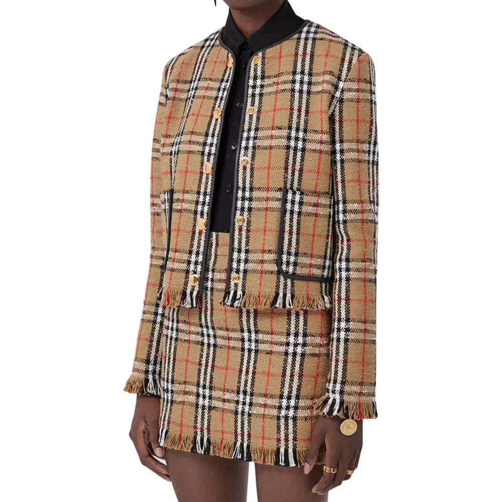 Veste Burberry à motif Vintage Check