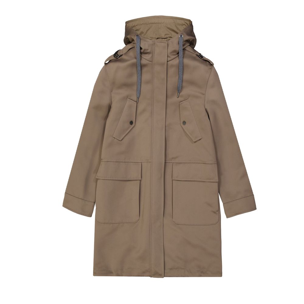 Parka en coton mélangé Brunello Cucinelli
