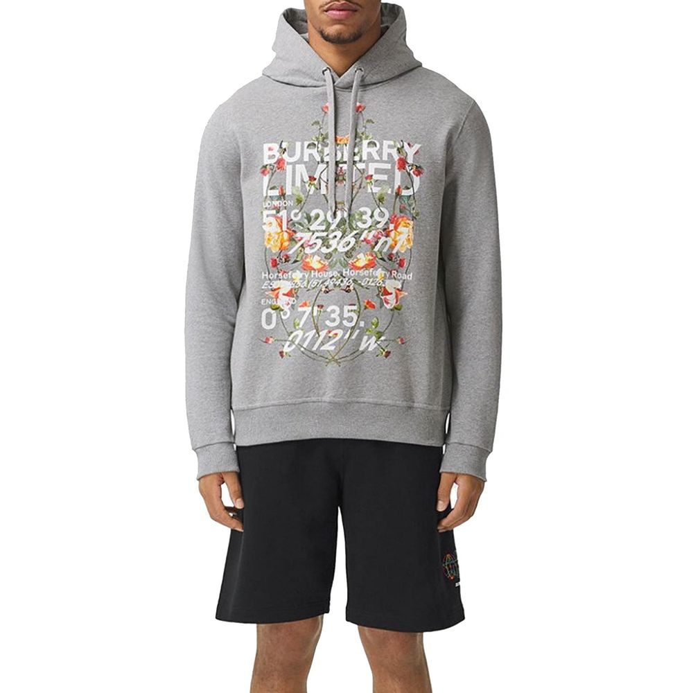 Pull en coton à logo Burberry