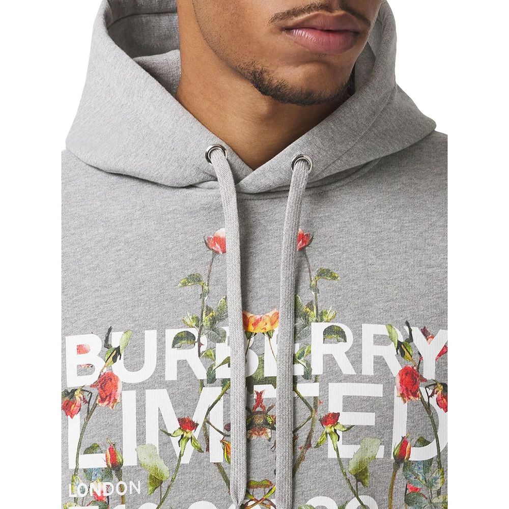 Pull en coton à logo Burberry