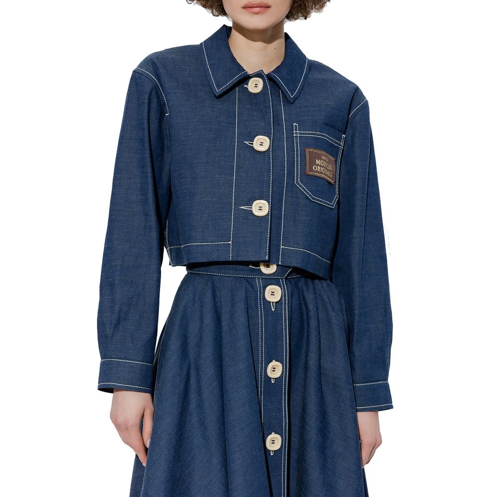 Veste en jean Gucci