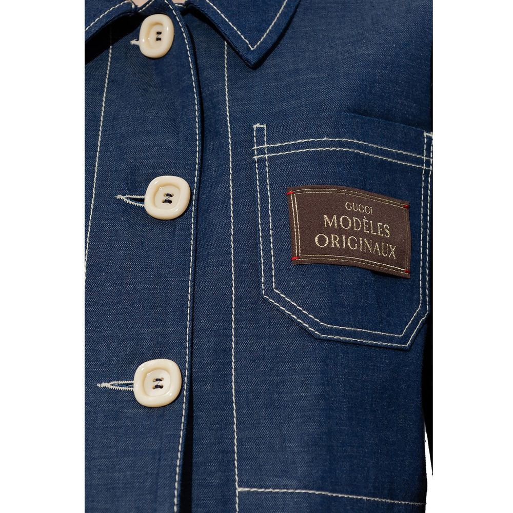 Veste en jean Gucci