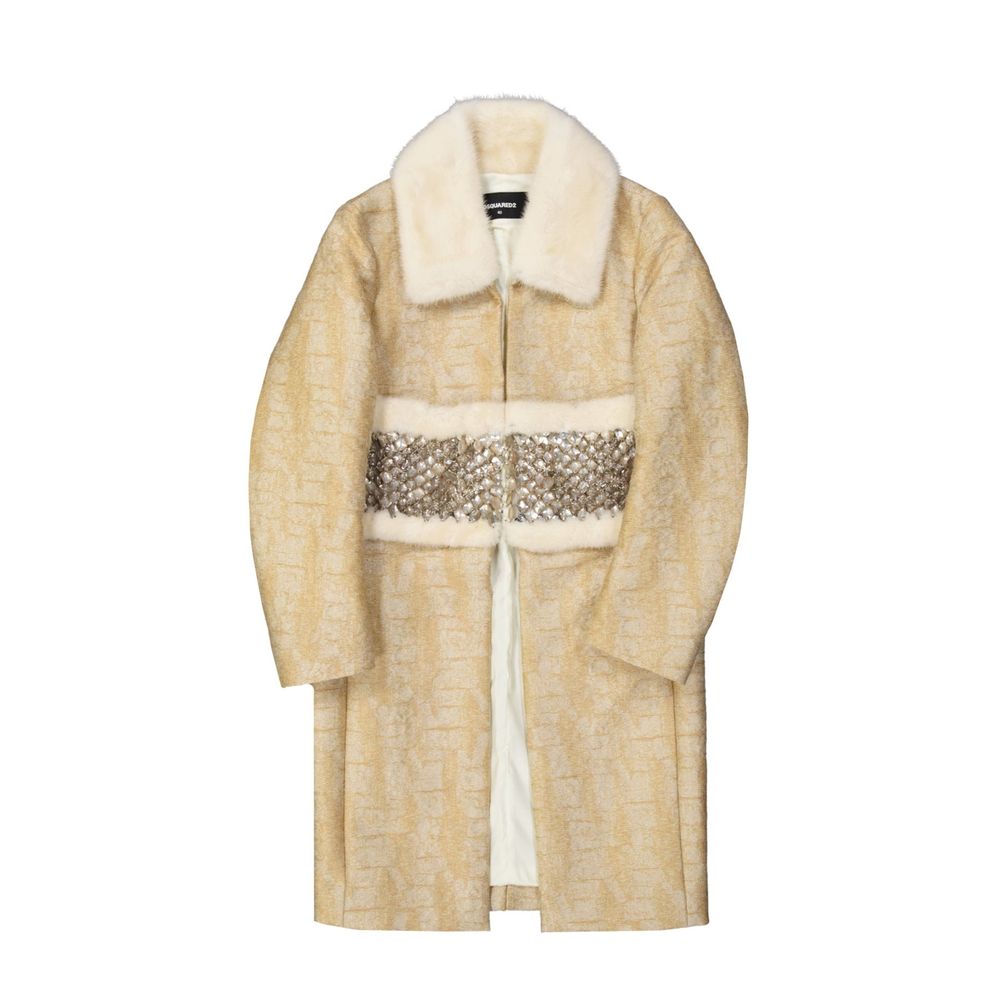 Manteau orné de cristaux Dsquared²
