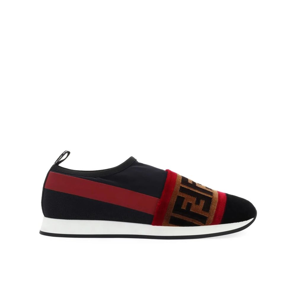 Baskets à logo Fendi