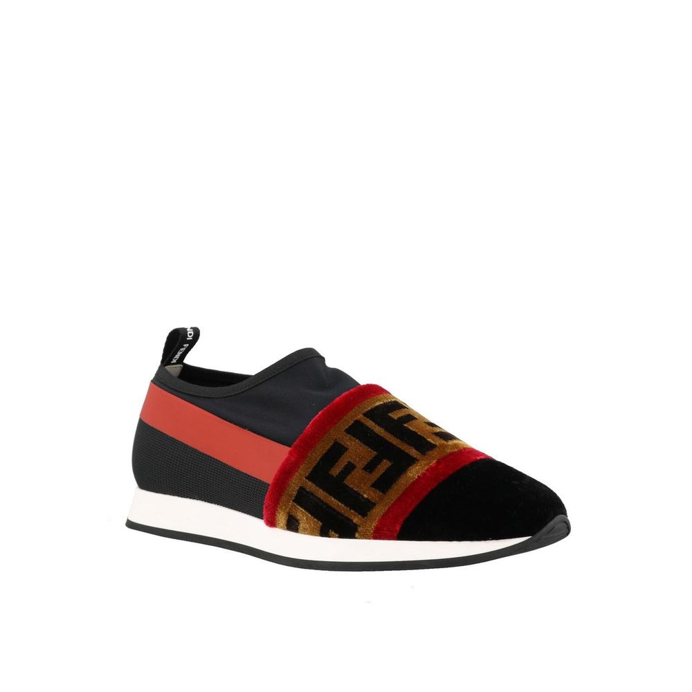 Baskets à logo Fendi