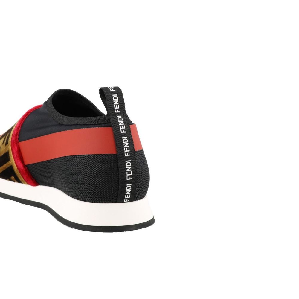 Baskets à logo Fendi