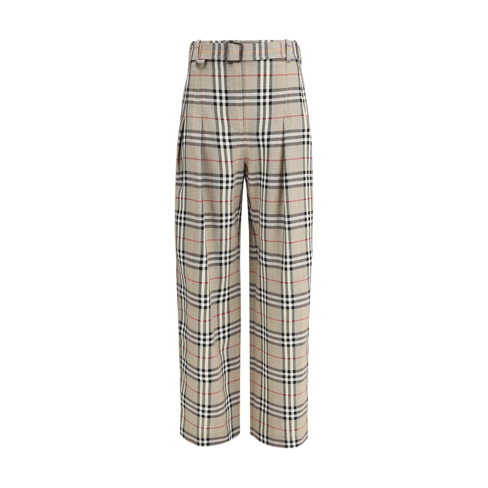 Pantalon à carreaux Burberry Archive