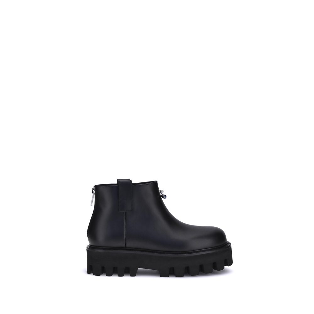 Bottines à plateforme Alexander McQueen