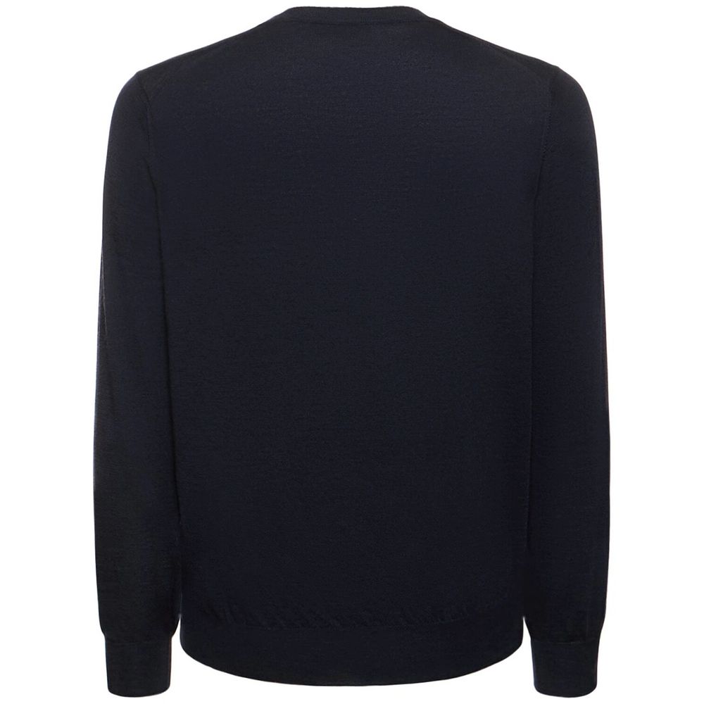 Brunello Cucinelli Pull Homme Cachemire Bleu