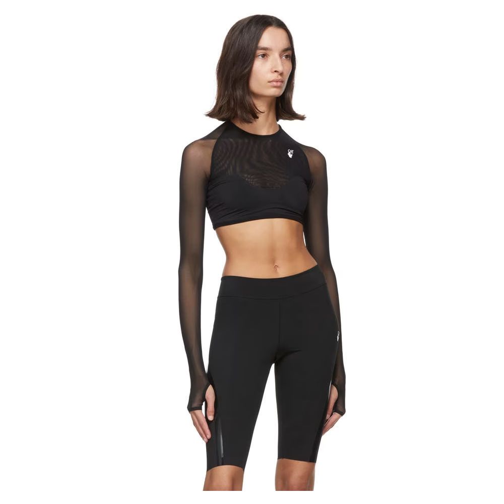 Short en nylon noir Off-White