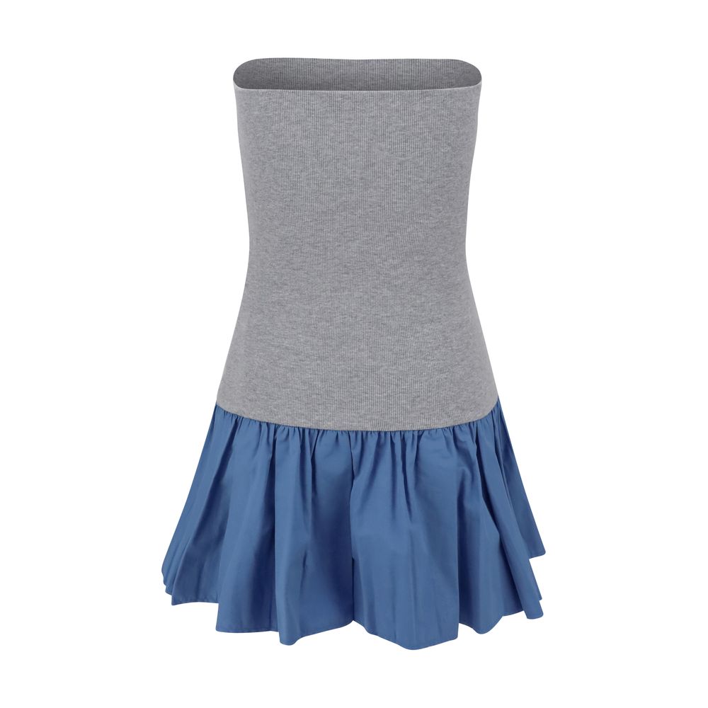 Mini-robe sans manches Miu Miu