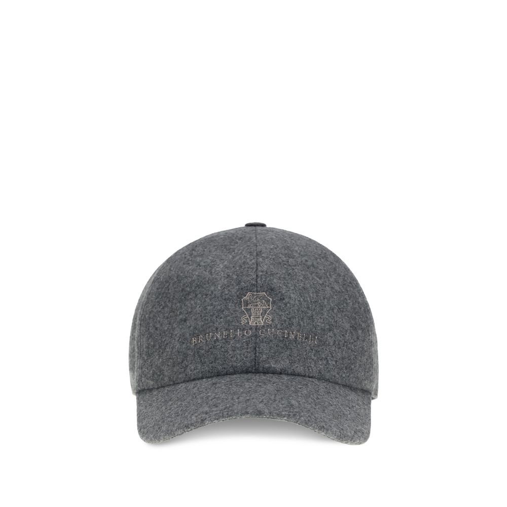 Casquette de baseball avec logo Brunello Cucinelli