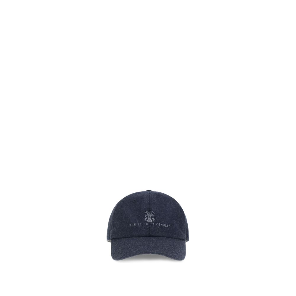 Casquette de baseball avec logo Brunello Cucinelli