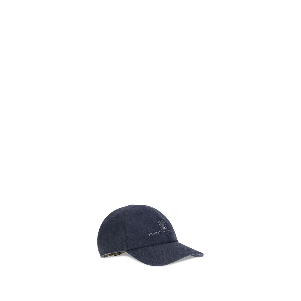 Casquette de baseball avec logo Brunello Cucinelli