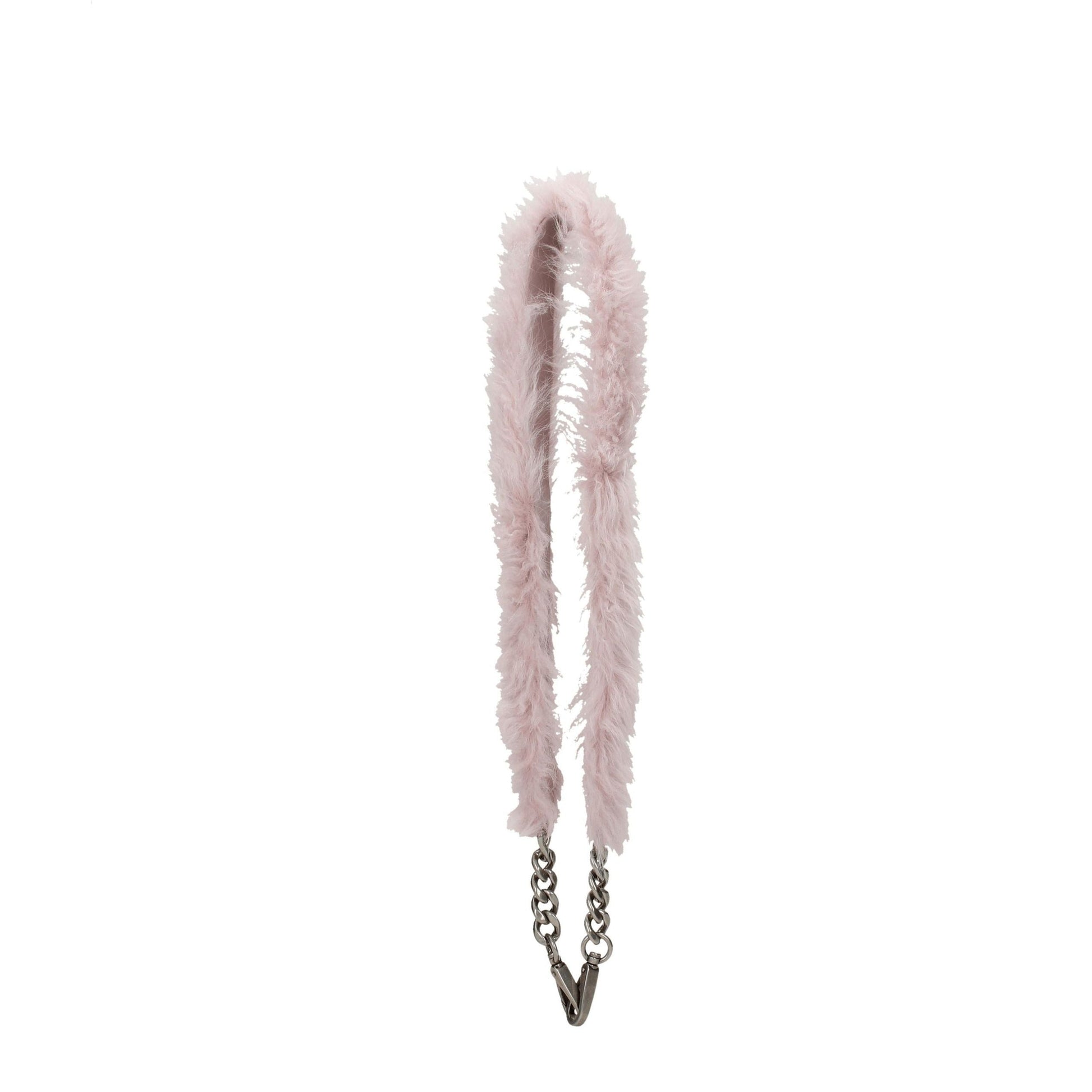 Sacs à bandoulière en fourrure rose Miu Miu