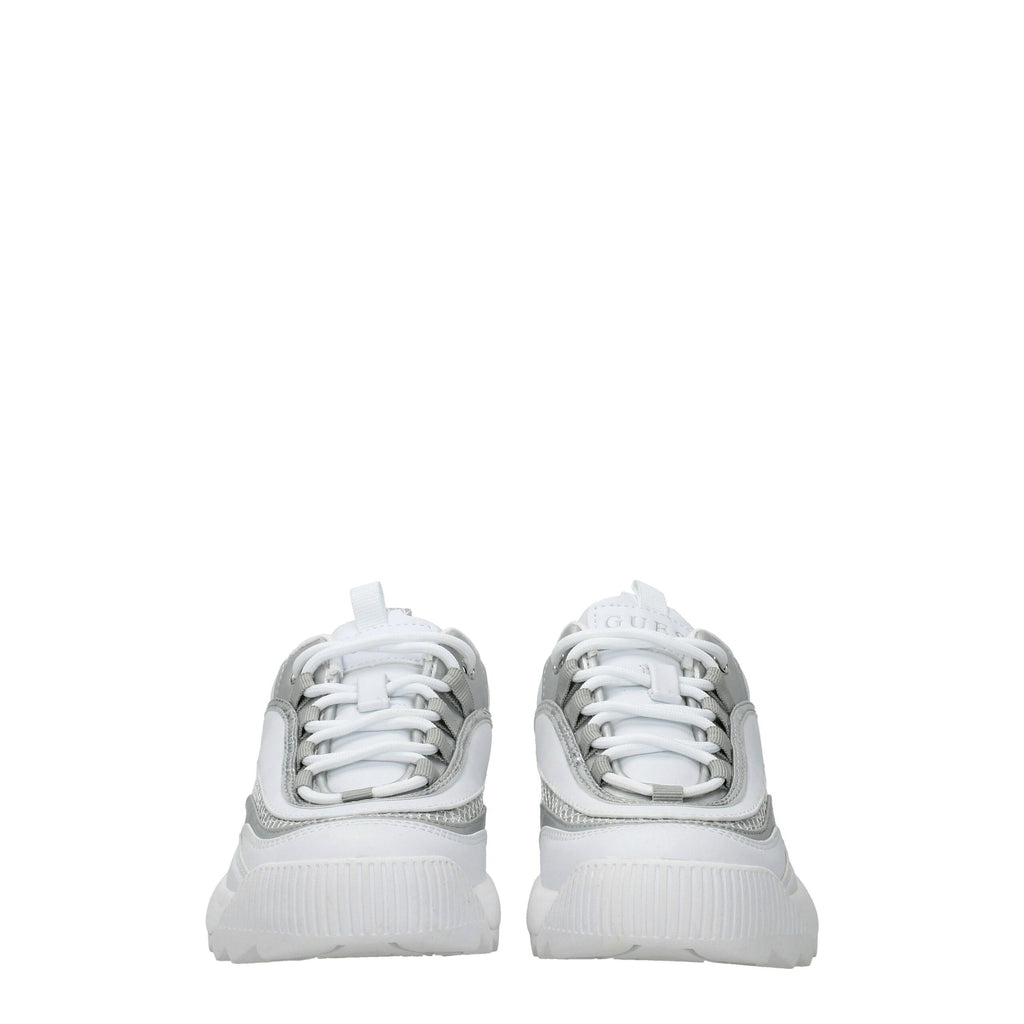 Baskets épaisses Guess en polyéthylène blanc