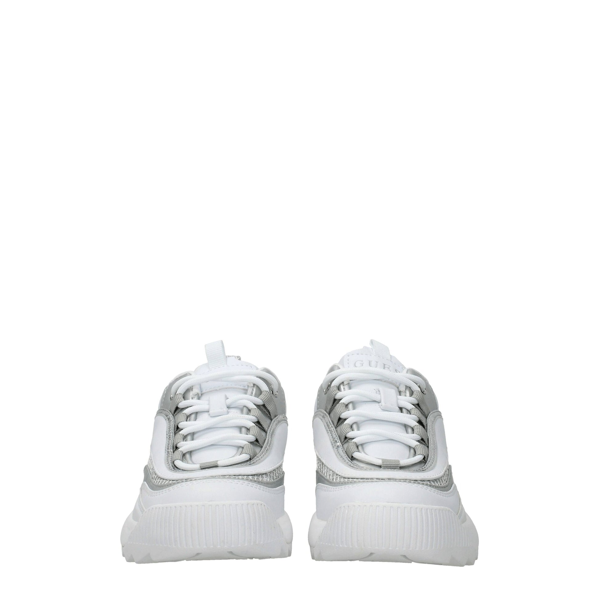 Baskets épaisses Guess en polyéthylène blanc