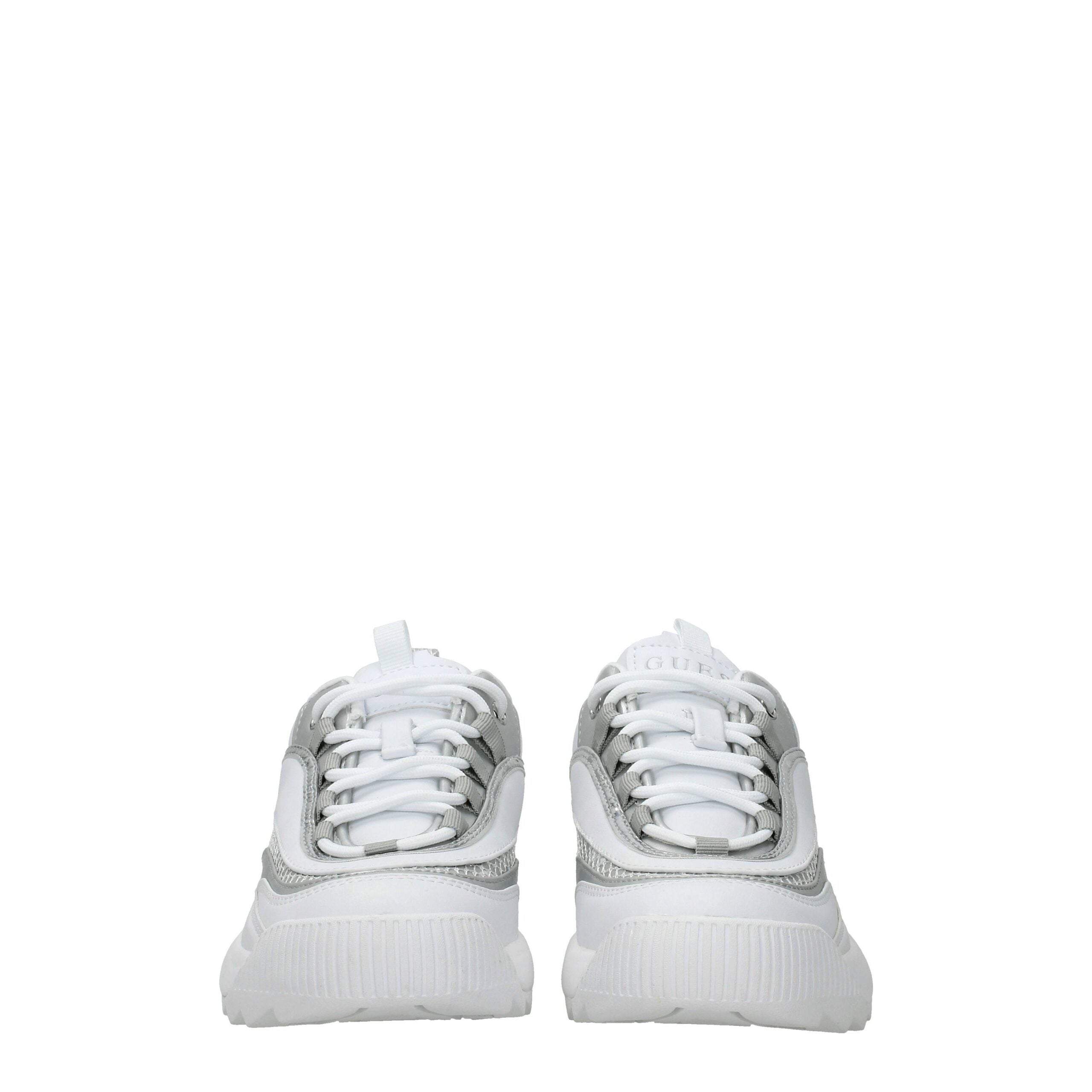 Baskets épaisses Guess en polyéthylène blanc