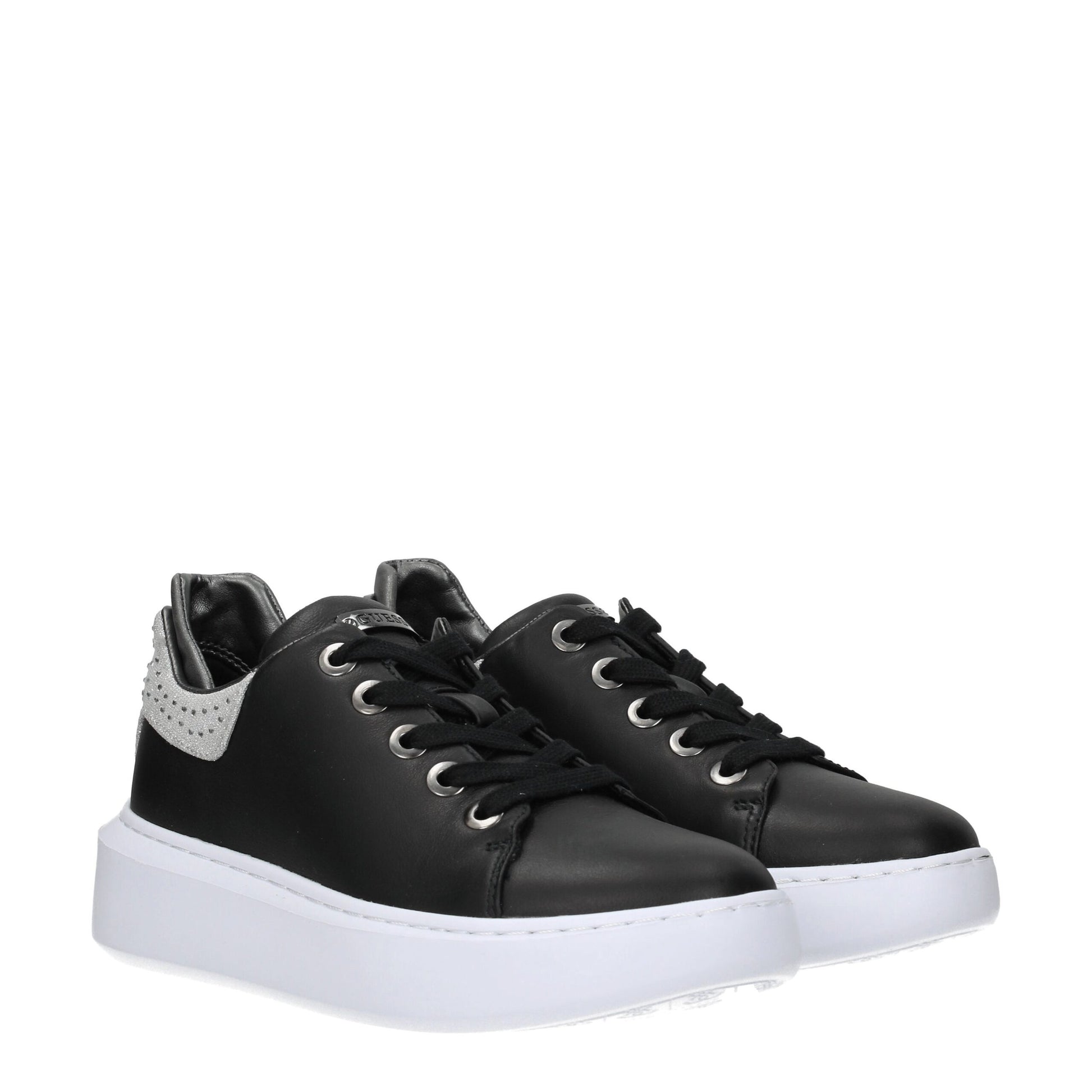 Baskets à plateforme Guess en polyéthylène noir