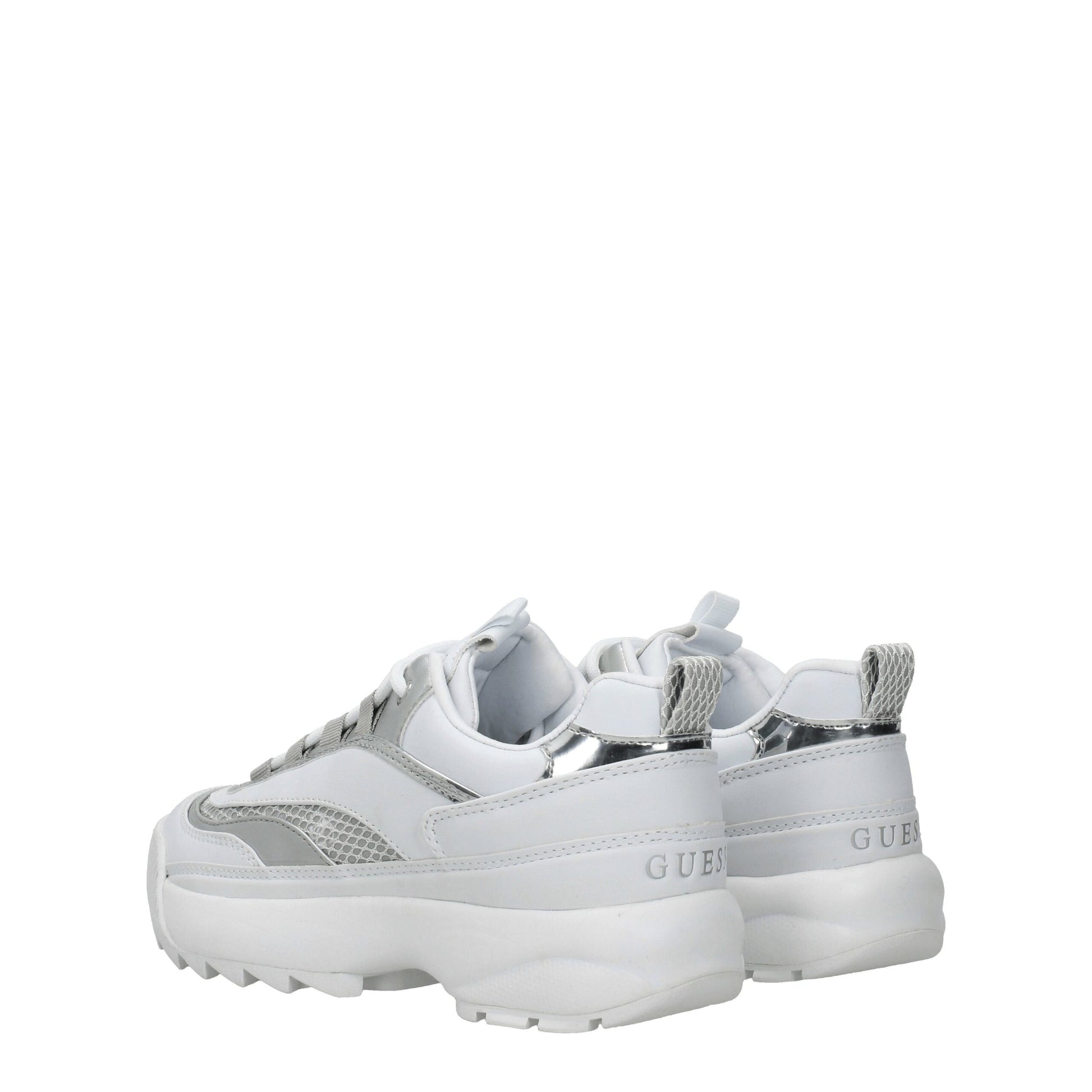 Baskets épaisses Guess en polyéthylène blanc